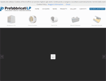 Tablet Screenshot of prefabbricatilp.it